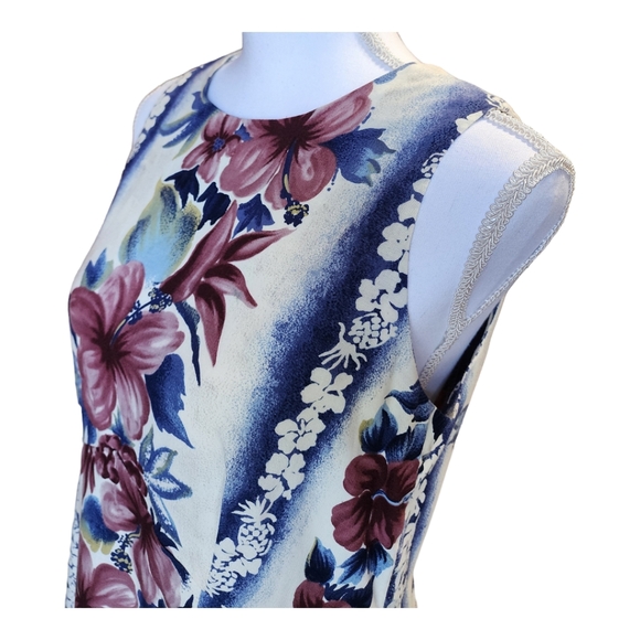 Hilo Hattie, The Hawaiian Original Women's Floral Sleeveless Dress, Size… - Picture 2 of 12